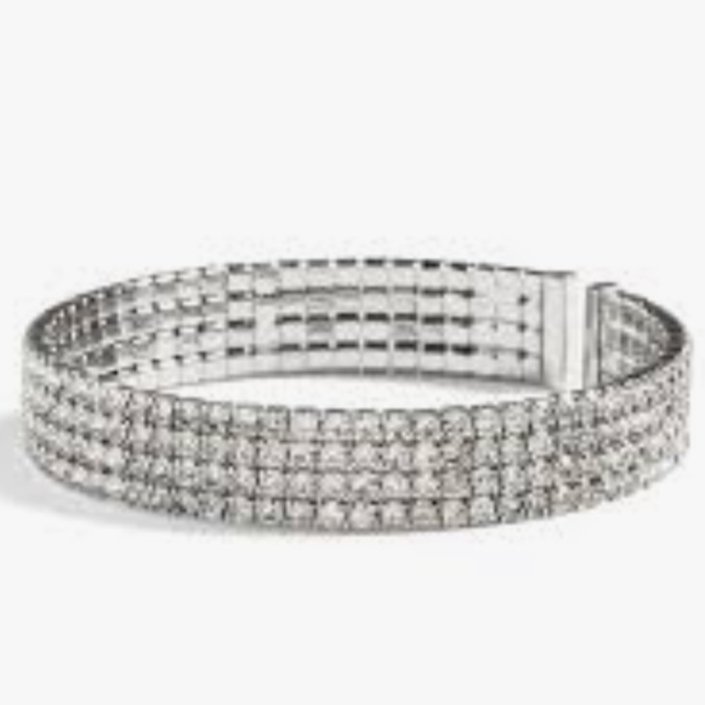 Banana Republic NWT RARE Party Luxury Maximalist Glitz Holiday cuff/bracelet